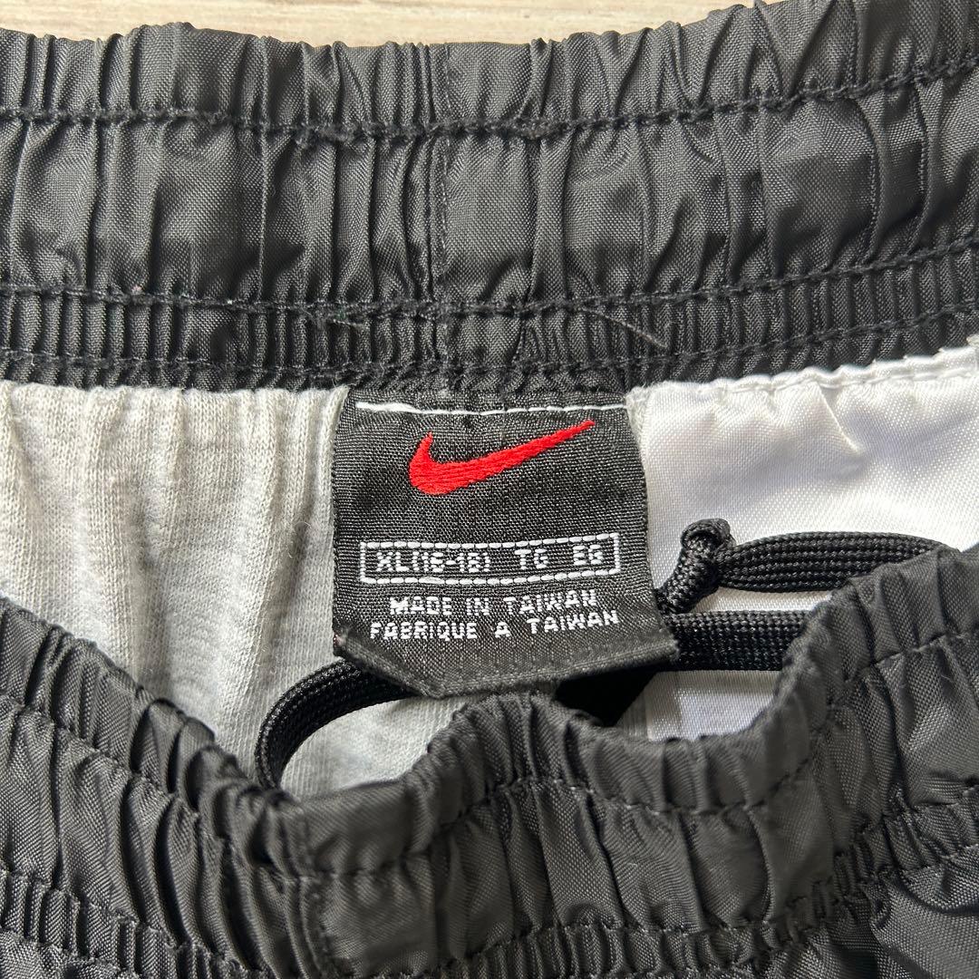 レア　NIKE 90s teamタグ　サイドジップ　ナイロンパンツ　テック