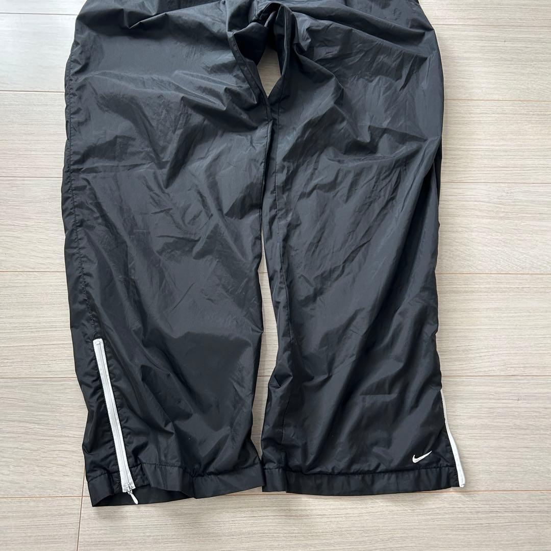 レア　NIKE 90s teamタグ　サイドジップ　ナイロンパンツ　テック