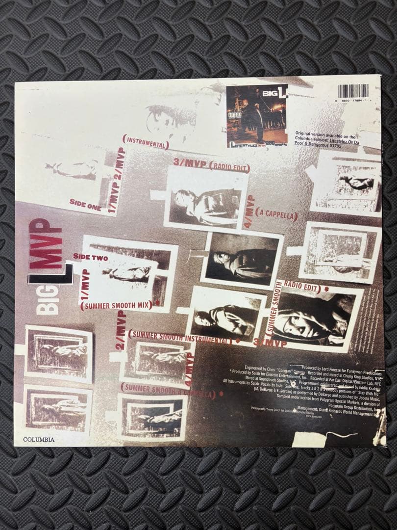 BIG L MVP 12inch HIPHOP レコード