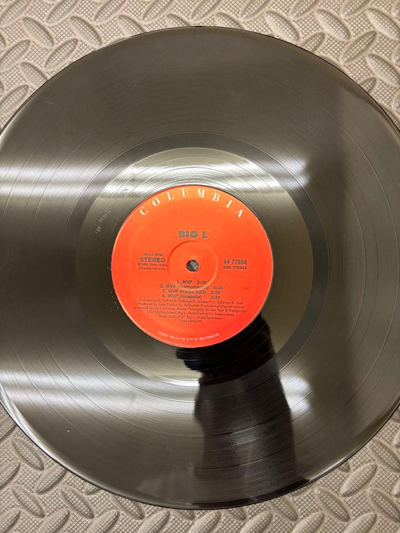 BIG L MVP 12inch HIPHOP レコード