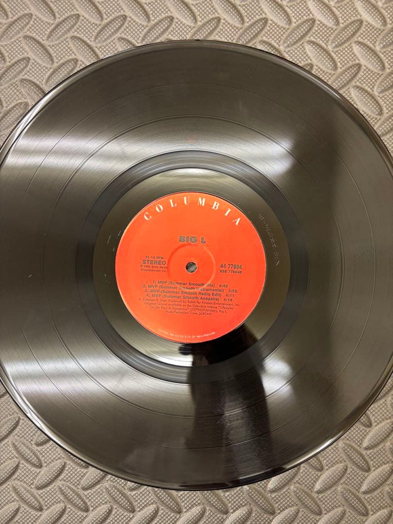 BIG L MVP 12inch HIPHOP レコード