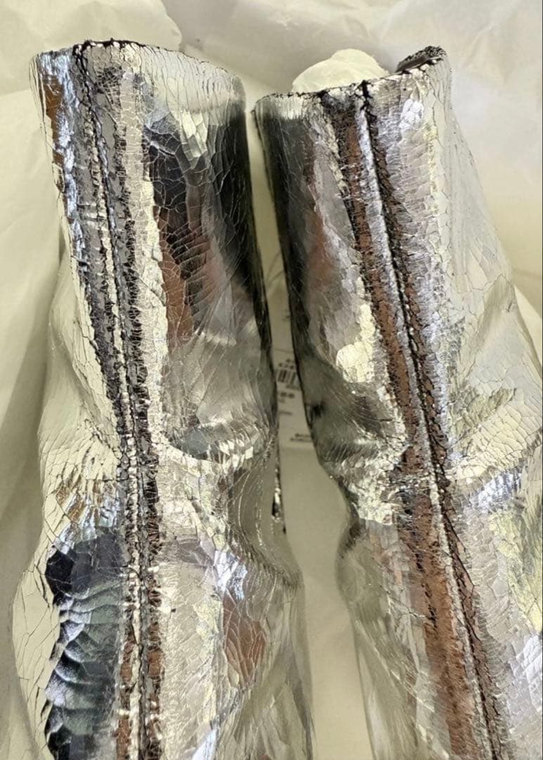 Maison Margiela タビブーツ　シルバー