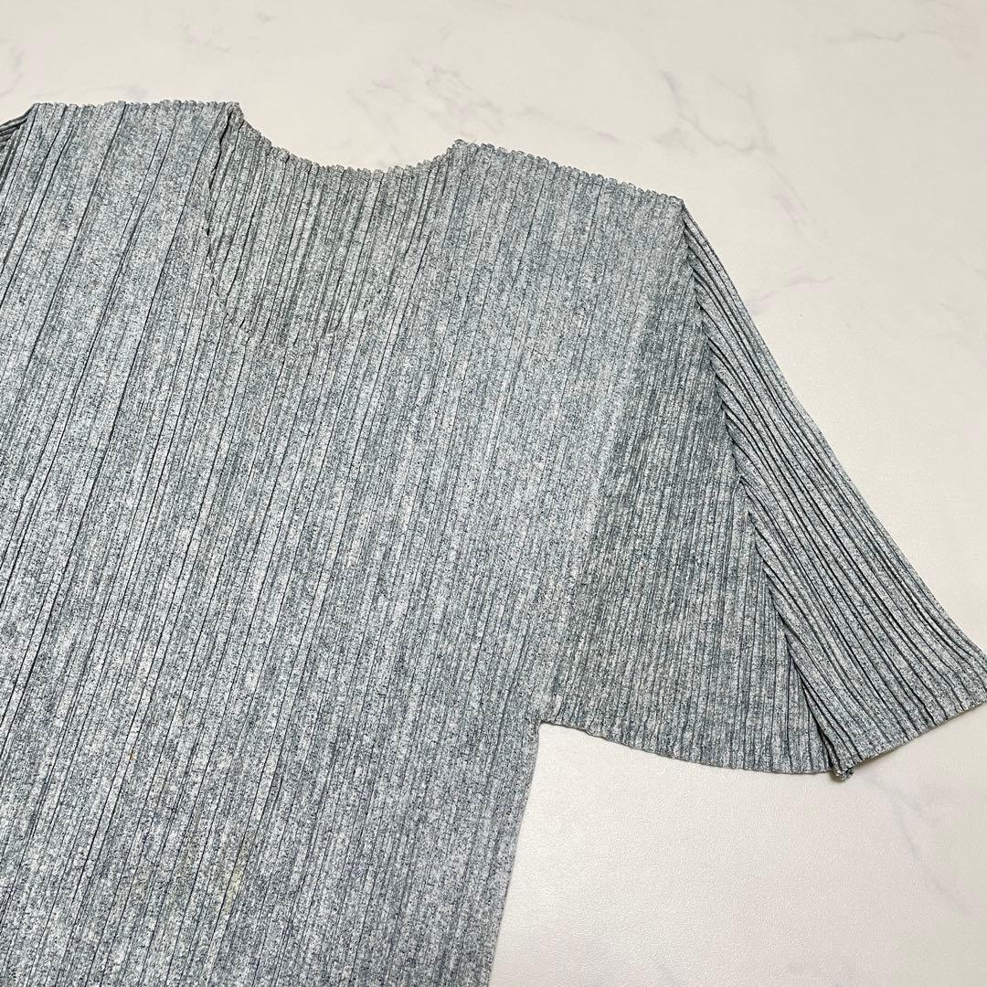 PLEATS PLEASE ISSEY MIYAKE プリーツカットソー L