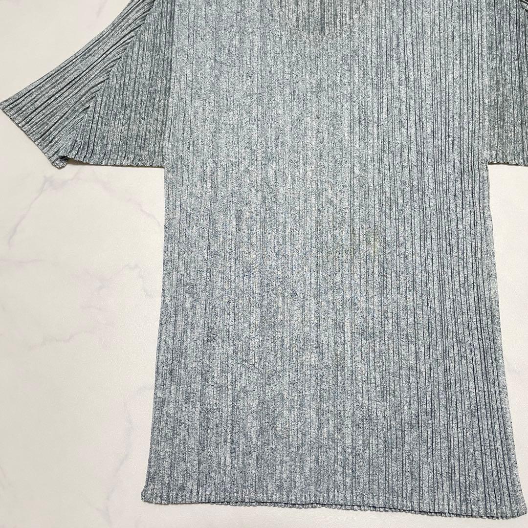 PLEATS PLEASE ISSEY MIYAKE プリーツカットソー L