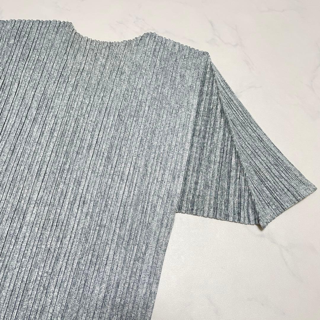 PLEATS PLEASE ISSEY MIYAKE プリーツカットソー L