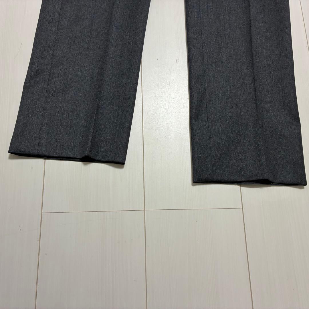《新品級》SUIT SELECT スーツ 3ピース A5 グレー ウール シルク