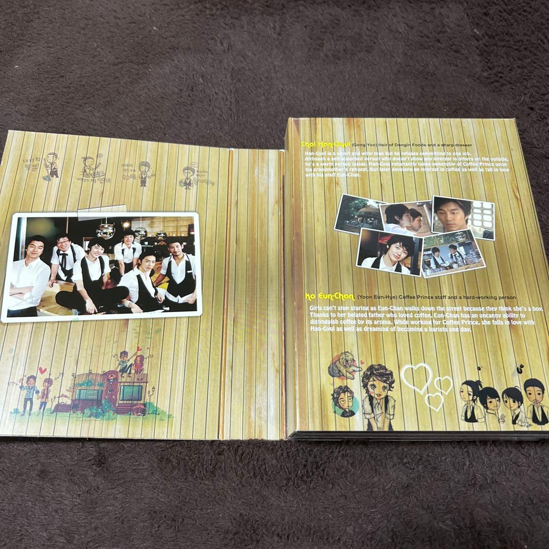 コーヒープリンス1号店 dvd box 韓国盤 レア 廃盤