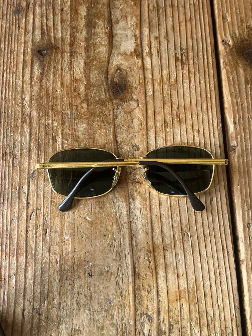 Ray-Ban レイバン サングラス スクエア ゴールドフレーム