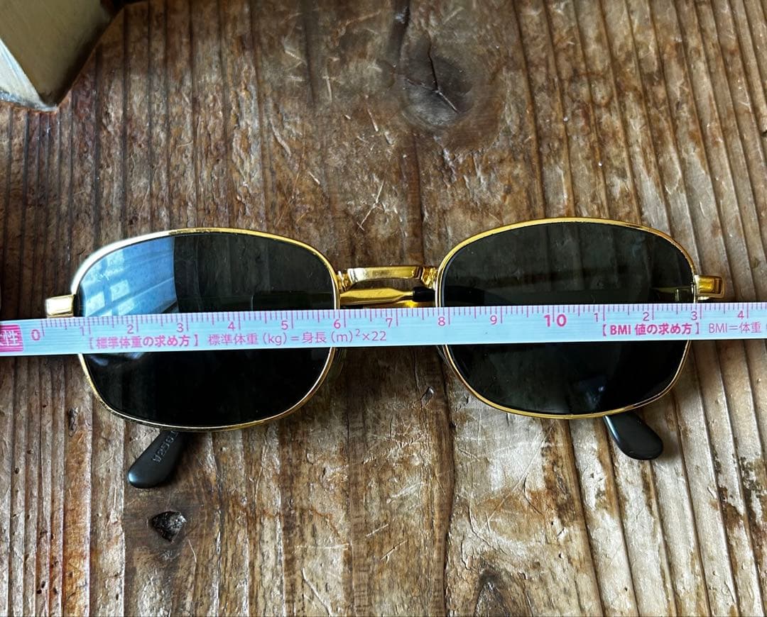 Ray-Ban レイバン サングラス スクエア ゴールドフレーム