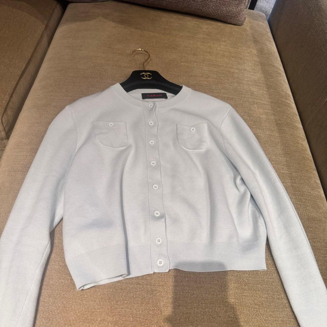 【完売カラー♡】caban コットンカシミヤクルーネックカーディガン