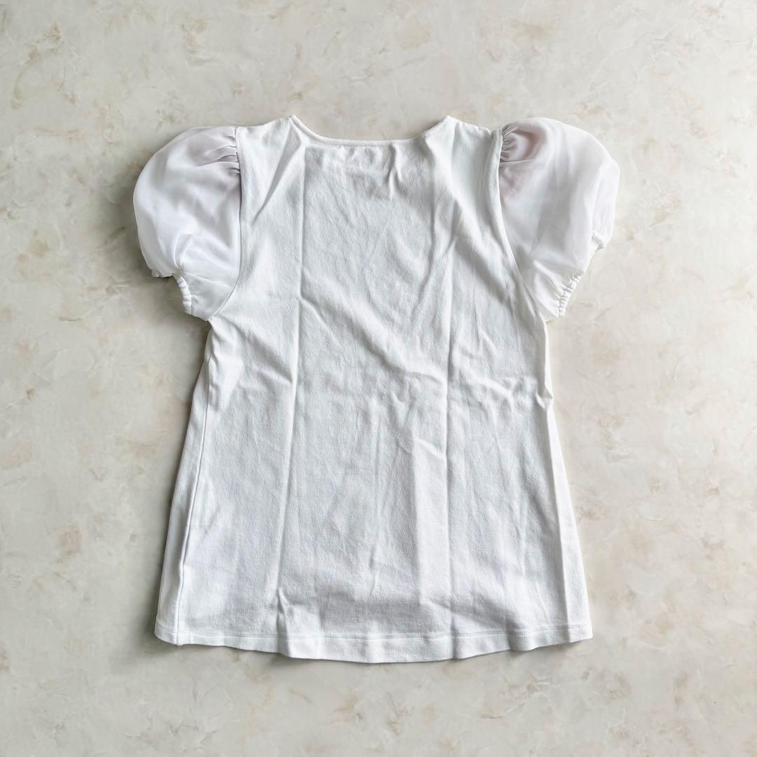 【DAISY LIN for FOXEY】パフスリーブトップス 白 40 フレア