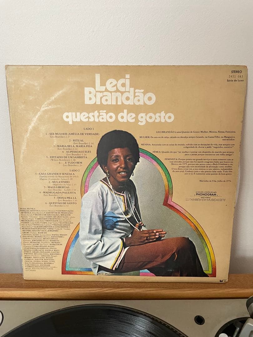Leci Brandão questão de gosto サバービア