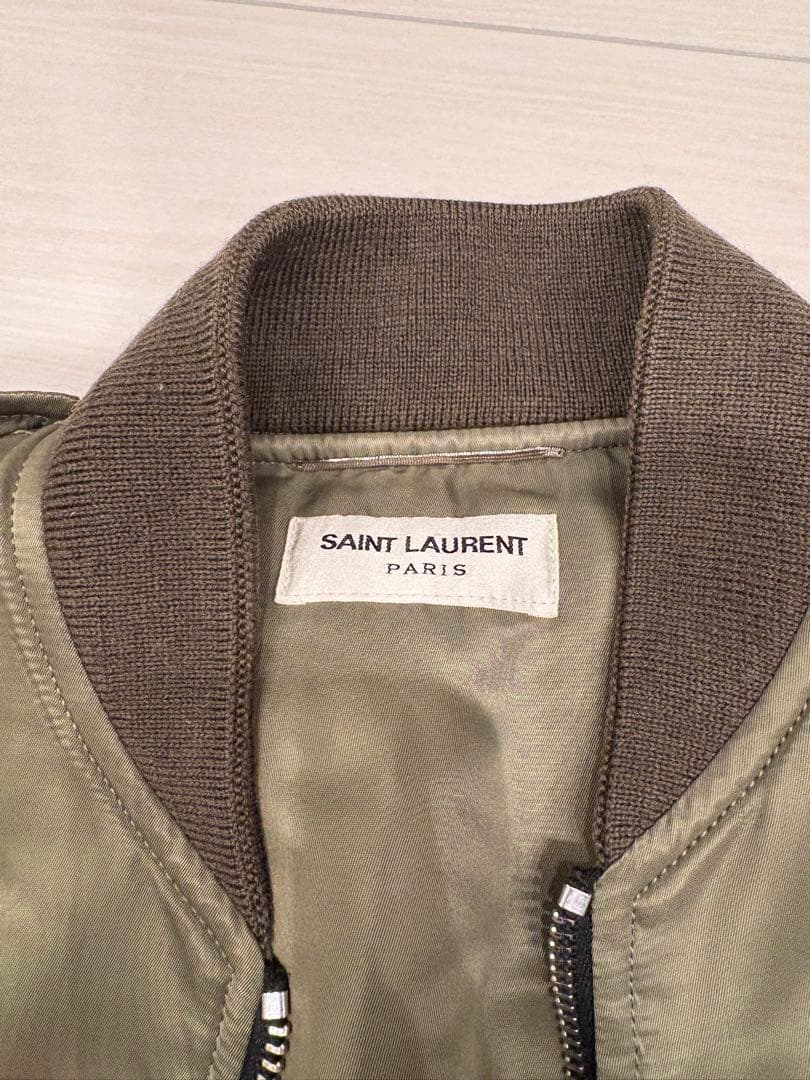 saint laurent paris ボンバージャケット　ma-1 サイズ42