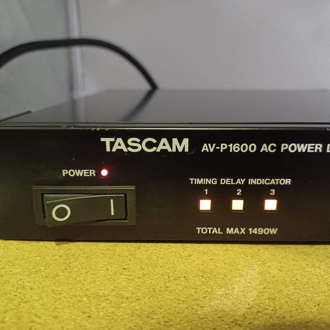 配信機器・PA機器・レコーディング機器 TASCAM AV-P1600 AC POWER DISTRIBUTOR