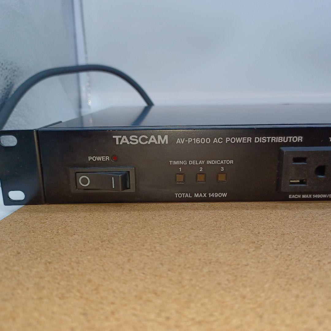 配信機器・PA機器・レコーディング機器 TASCAM AV-P1600 AC POWER DISTRIBUTOR