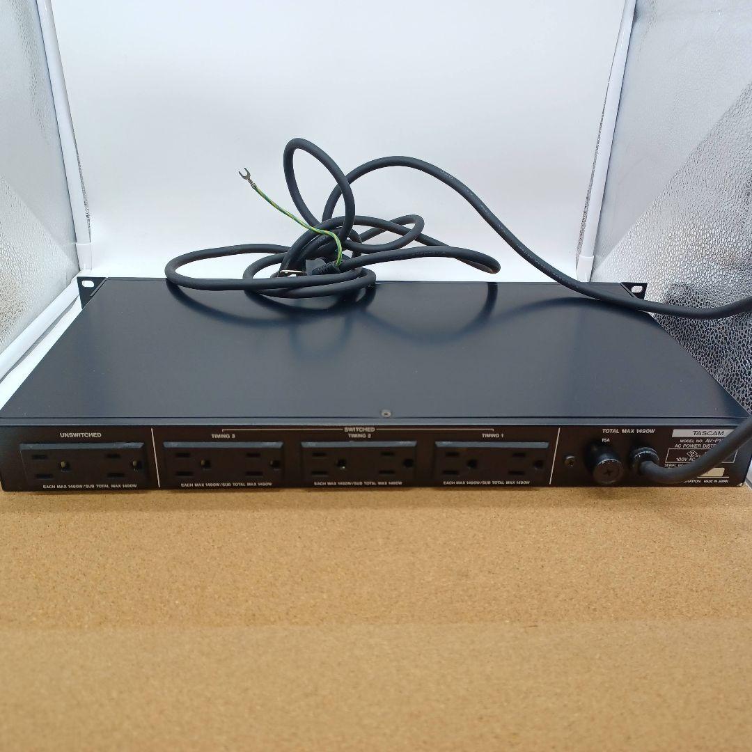 配信機器・PA機器・レコーディング機器 TASCAM AV-P1600 AC POWER DISTRIBUTOR