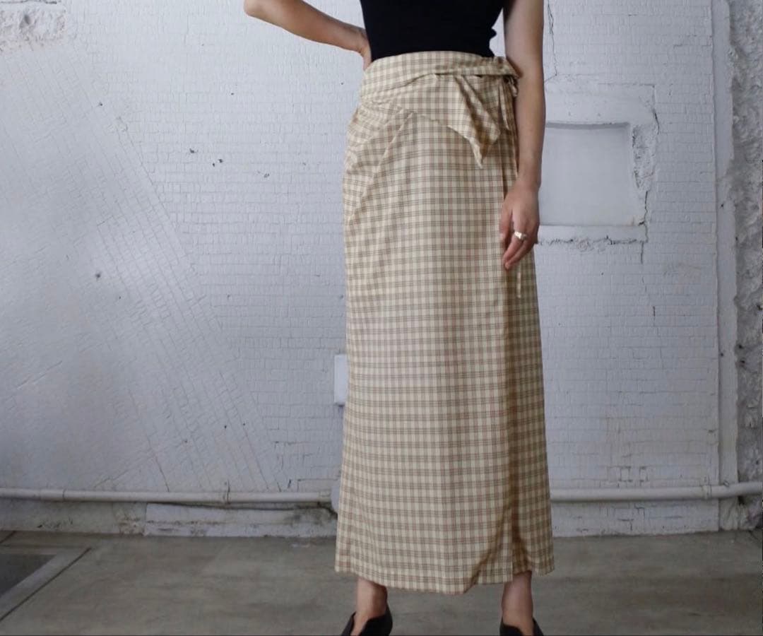 スカート mame kurogouchi Summer Wool Skirt