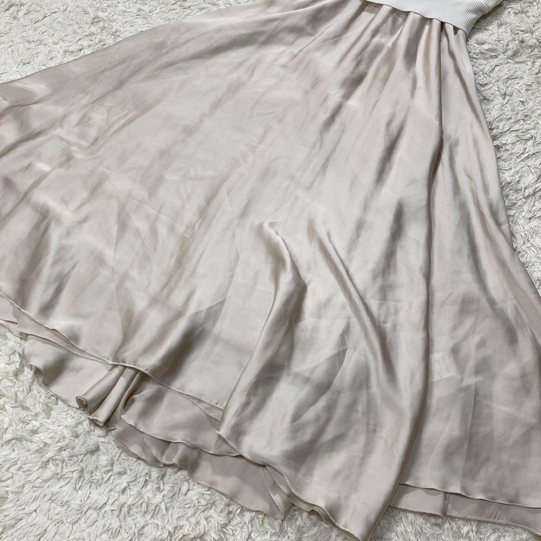 美品 CELFORD セルフォード カシュクールドッキング ワンピース 36