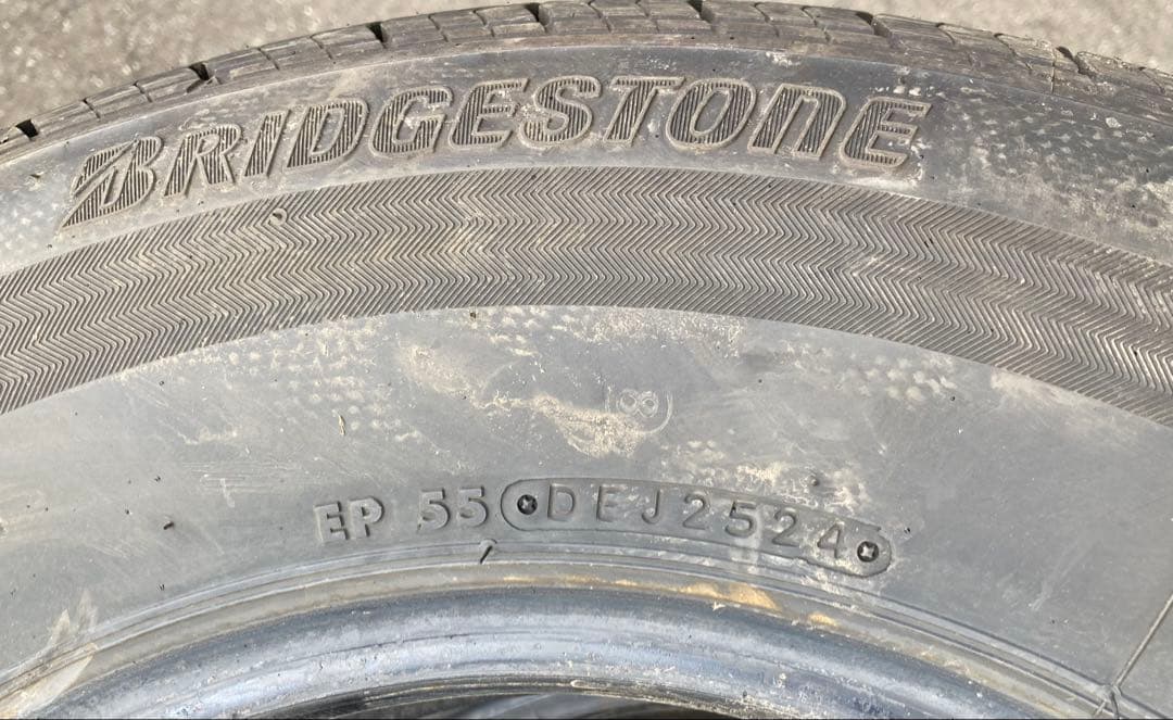 BRIDGESTONE 195/80R15 24年製 夏タイヤ【南-127 ②】