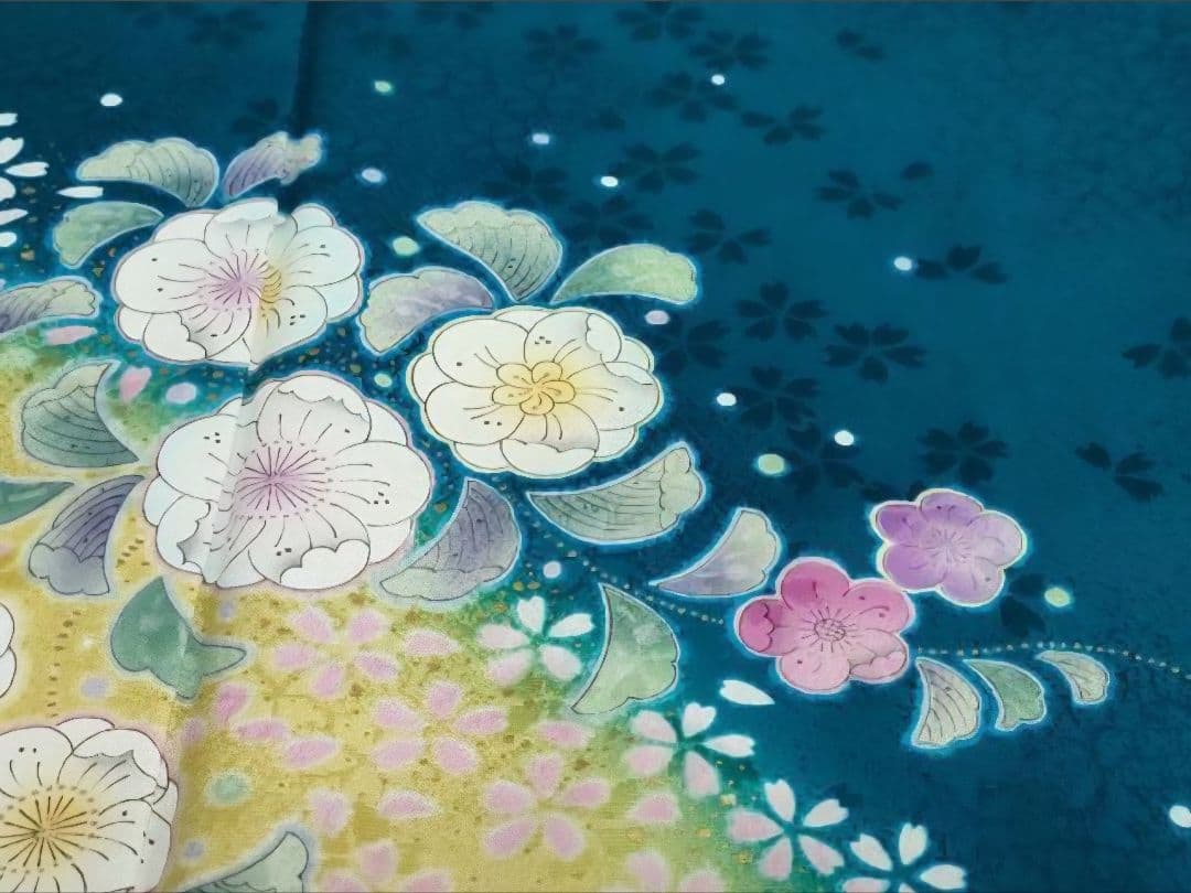 振袖・辻が花・暈し染め正絹