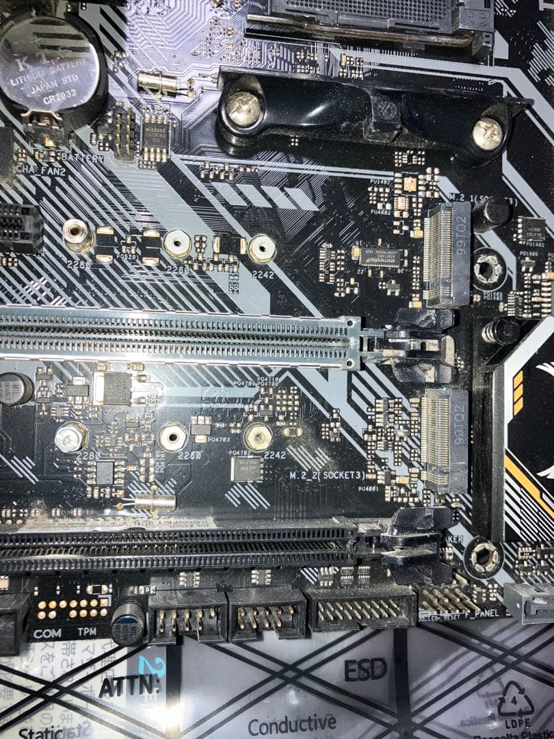 ASUS TUF B450m-PRO GAMING マザーボード