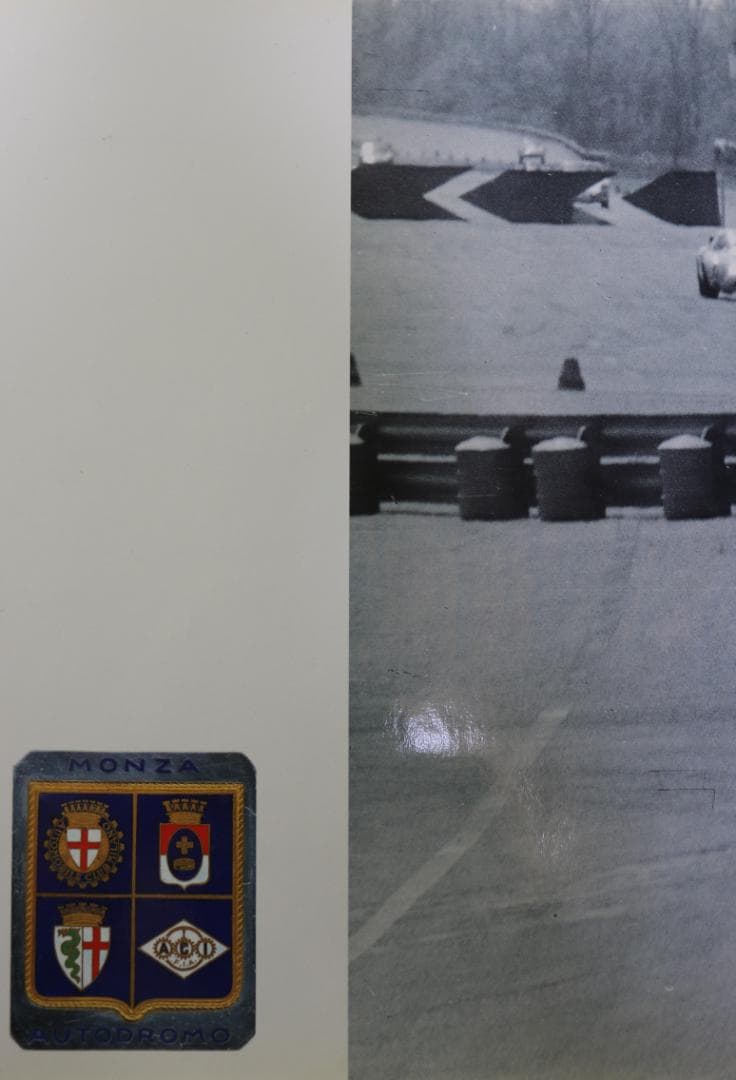 超希少　洋書　モンツァ１０００Kmレースの歴史　伊語・英語版