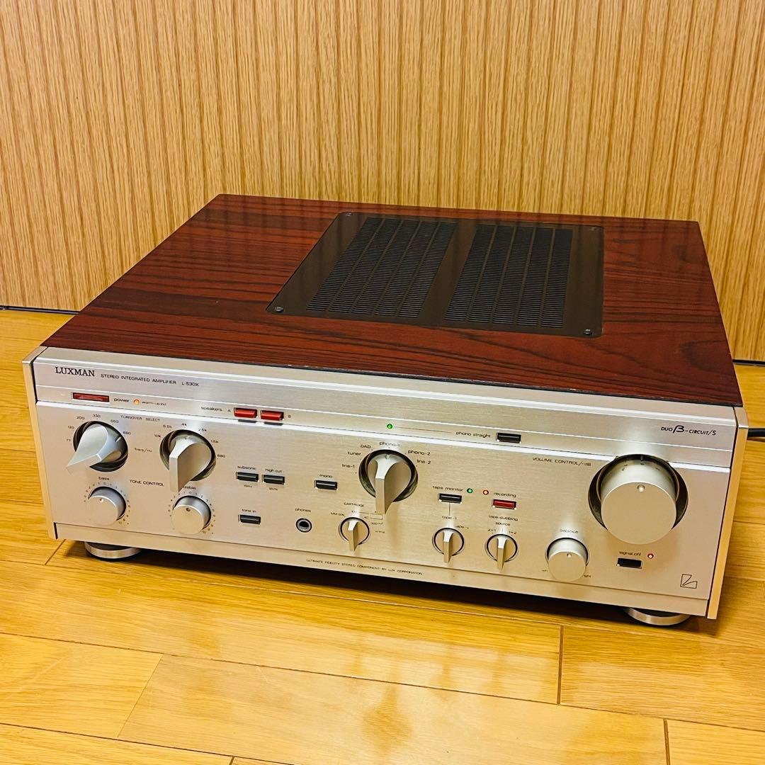 【希少】LUXMAN L-530X プリメインアンプ ジャンク扱い