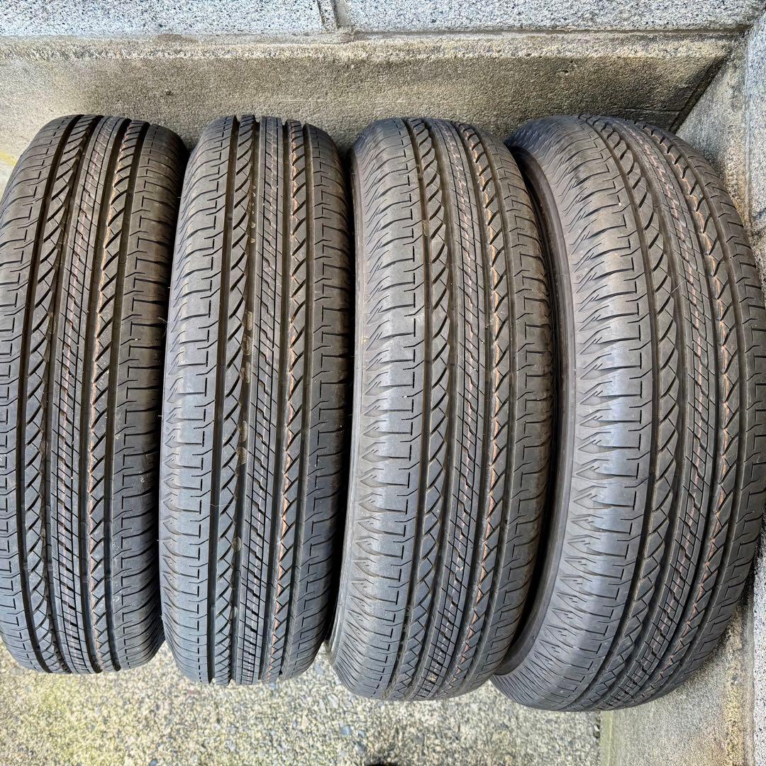 しの 新車外しブリヂストン 195/80R15タイヤ4本セット1/2①