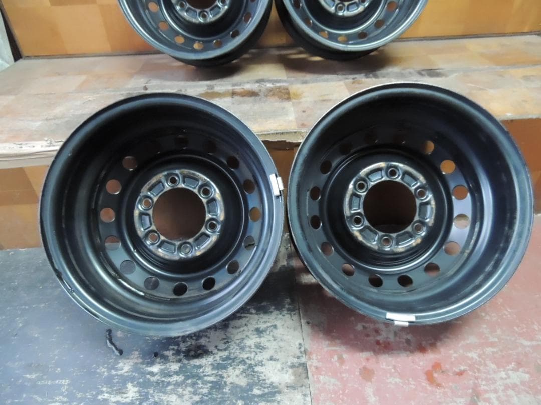 T762　15×6JJ　スチールホイール　4本　ハイエース　PCD139.7