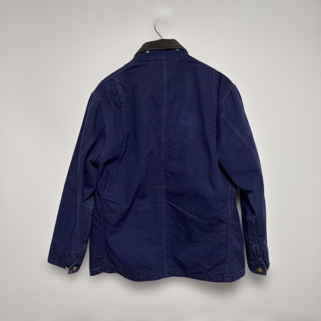 良品 80s〜90s USA製 CARHARTT チョアコート ネイビー 40