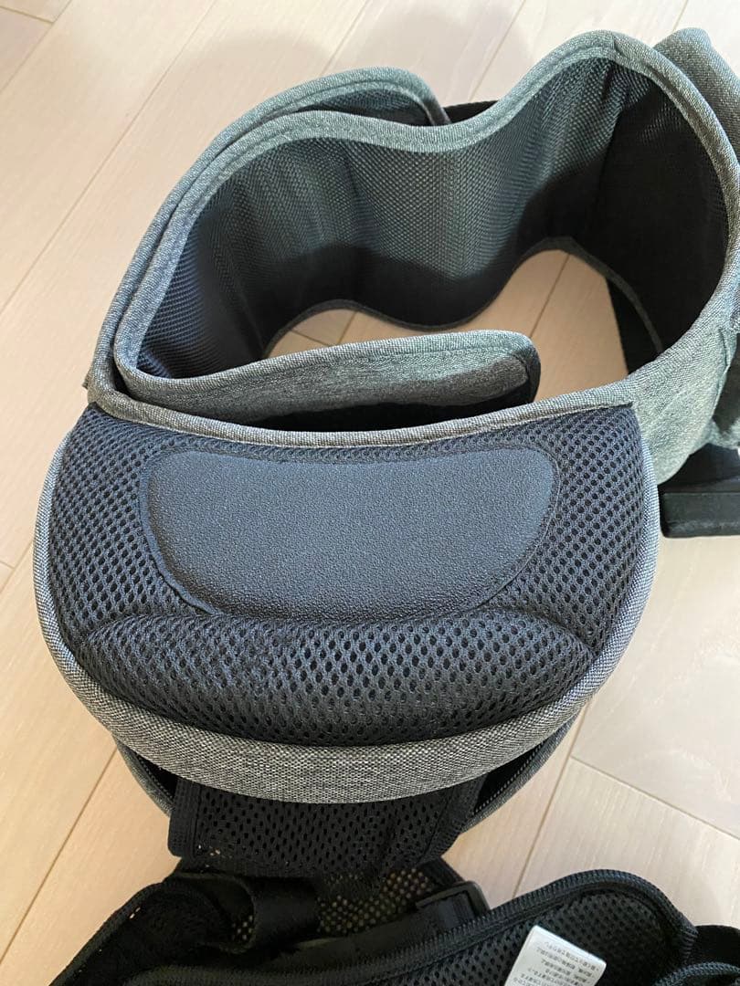 POLBAN ADVANCE ヒップシート グレー　シングルショルダー付