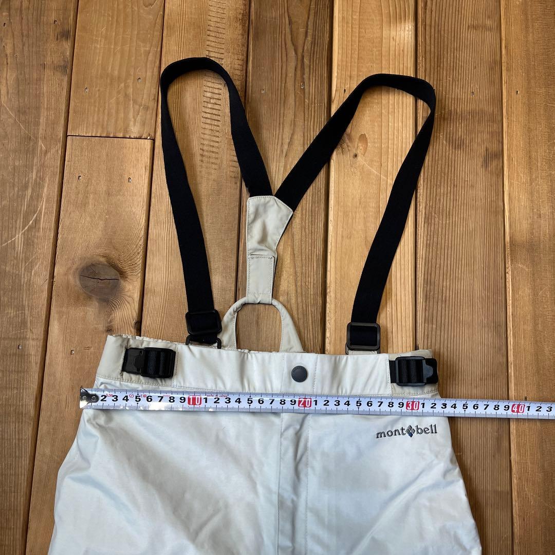 モンベル キッズ スノウウェア 140cm パウダーステップパンツ中古品 美品