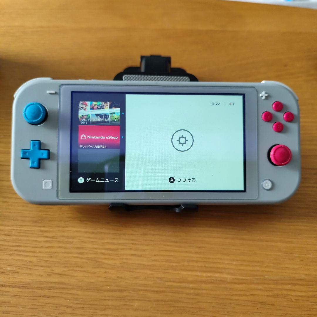 ニンテンドースイッチ ライト 本体 ザシアン・ザマゼンタ 剣盾　他付属品