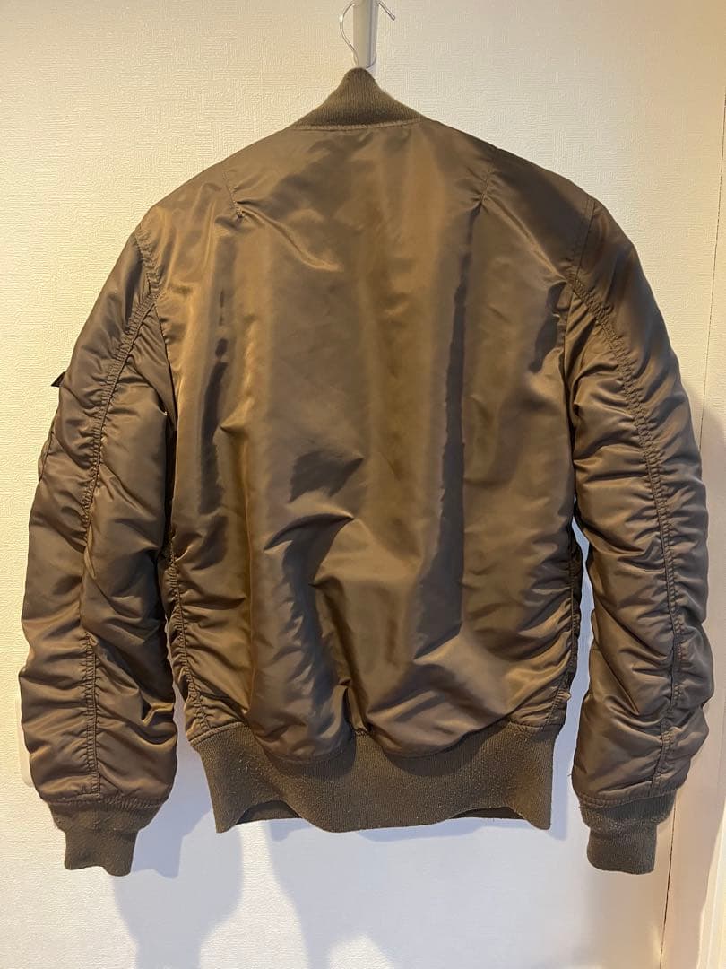 ALPHA INDUSTRIES MA-1 フライトジャケット Sサイズブラウン