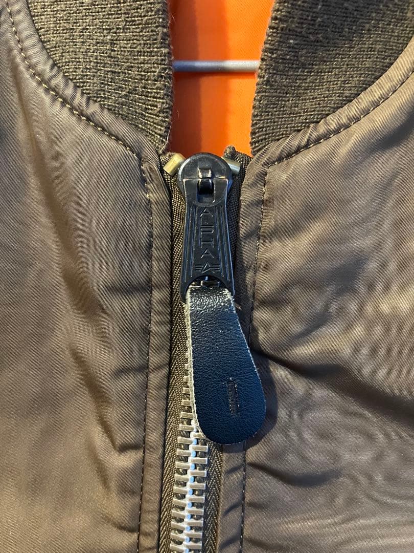 ALPHA INDUSTRIES MA-1 フライトジャケット Sサイズブラウン