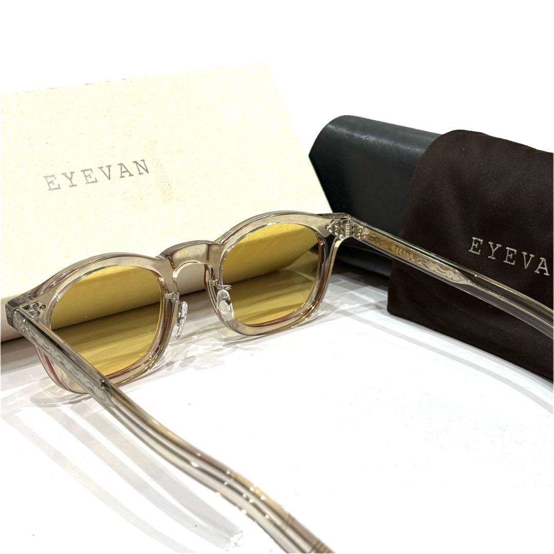 【極美品】正規品 EYEVAN Sadle-CP 47 ライトイエローレンズ