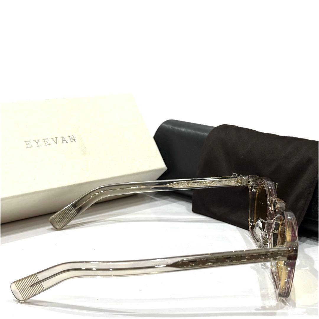 【極美品】正規品 EYEVAN Sadle-CP 47 ライトイエローレンズ