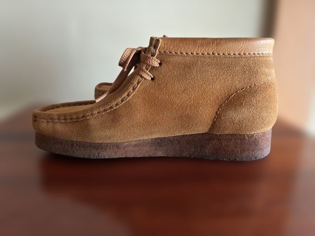 CLARKS Wallabee ワラビー ブラウン スエード　シューズ