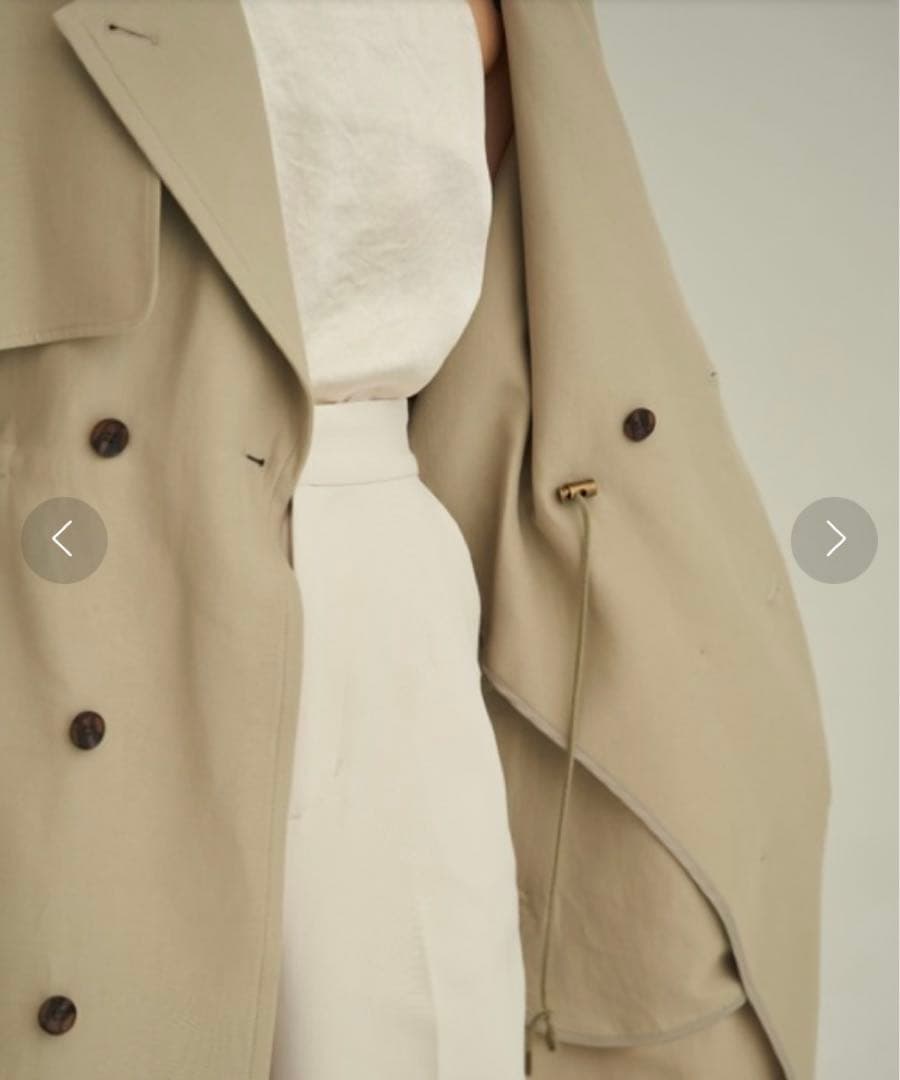 ENOF long coat イナフ ロング トレンチ コート L 完売品