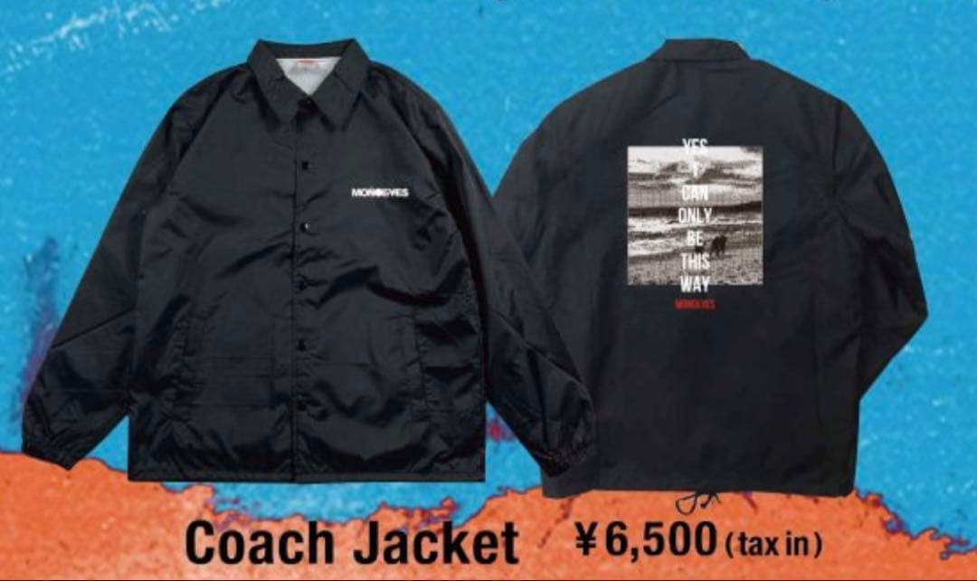 monoeyes コーチジャケット Mサイズ【新品未使用】