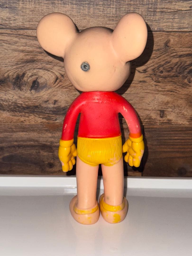 サンラバー ラバードール ディズニー ヴィンテージ ミッキーマウス ソフビ 小