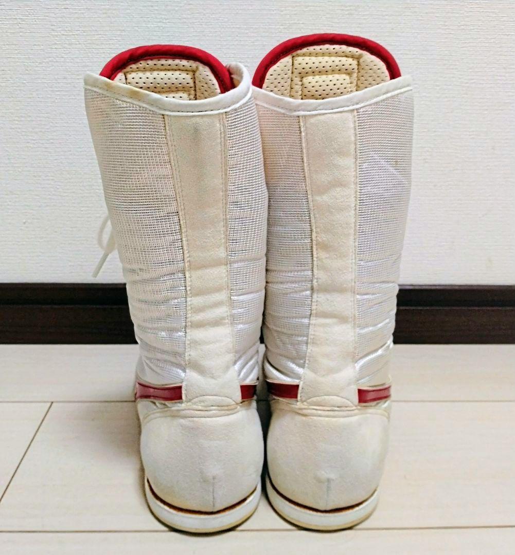 【OK】ミズノ ボクシングシューズ 白 27.0cm ハイカット