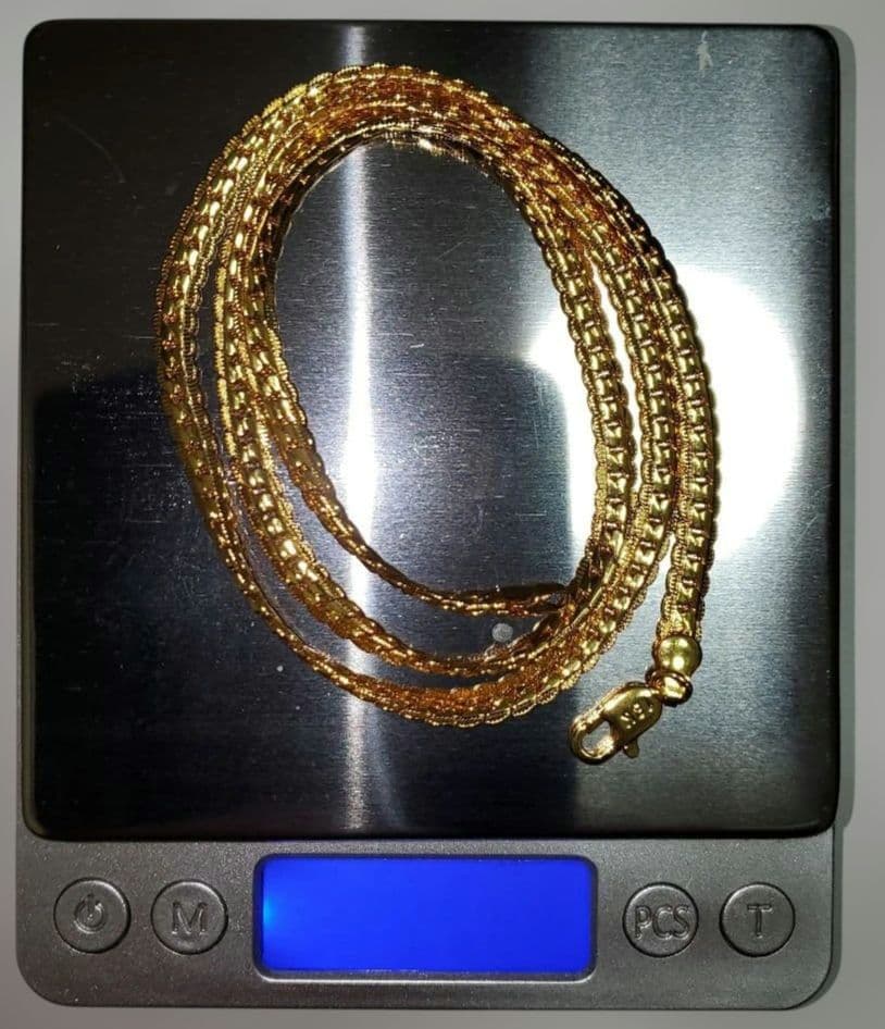 a*d様 『ヴィンテージ 18K(刻印有り)ゴールドネックレス・骨董品( 約23