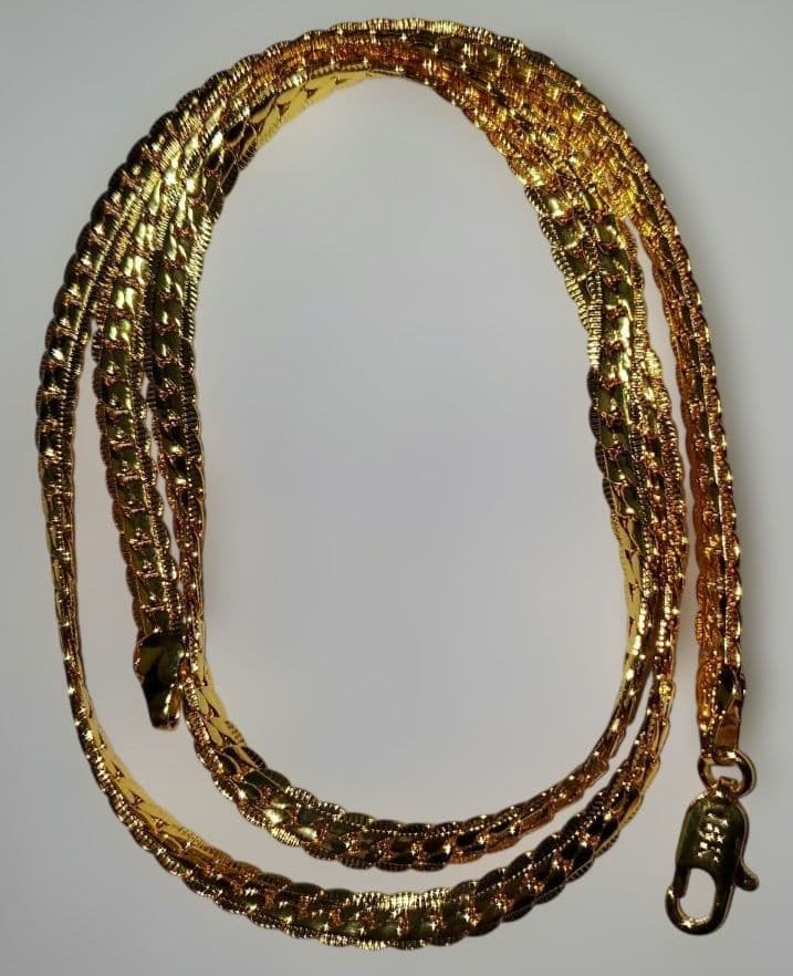 a*d様 『ヴィンテージ 18K(刻印有り)ゴールドネックレス・骨董品( 約23