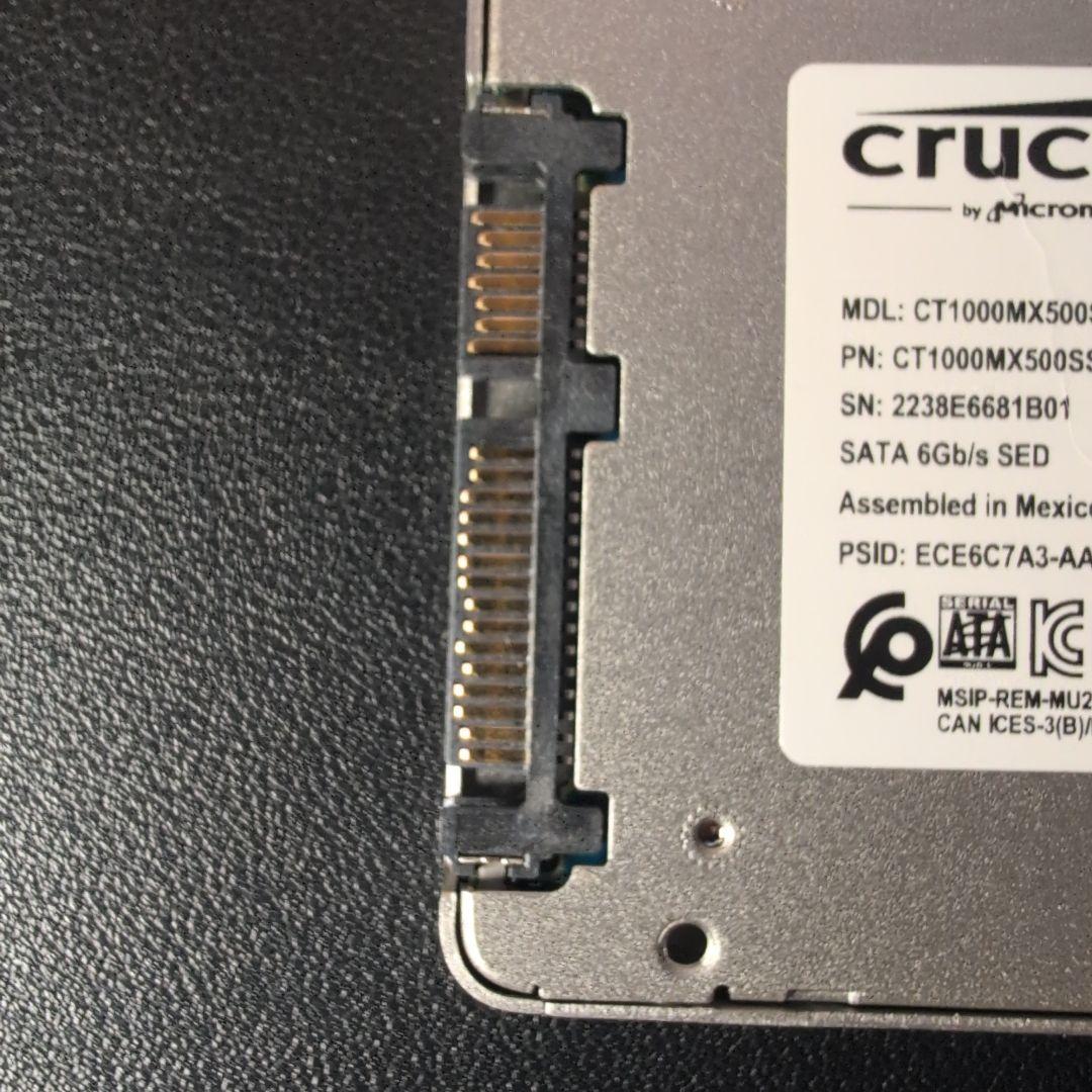 内蔵型SSD crucial MX500 2.5 SSD 1000GB