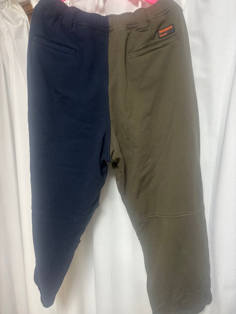 TIGHTBOOTH 左右非対称スウェットパンツ