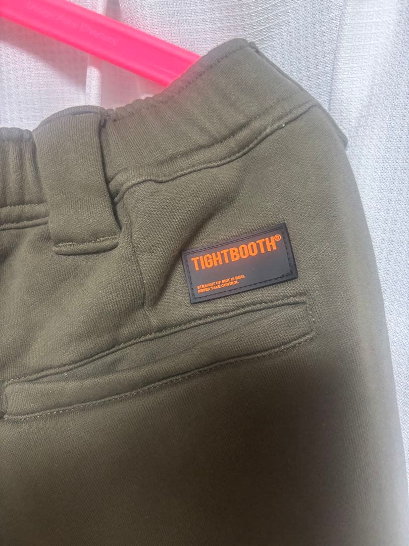TIGHTBOOTH 左右非対称スウェットパンツ