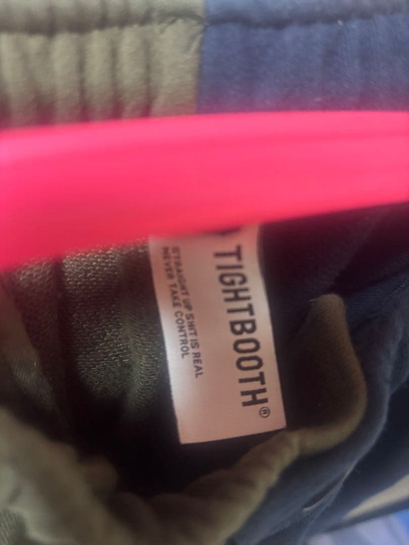 TIGHTBOOTH 左右非対称スウェットパンツ