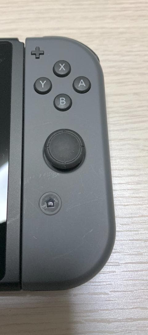 Nintendo Switch グレー本体(バッテリー強化版)　SDカード付き