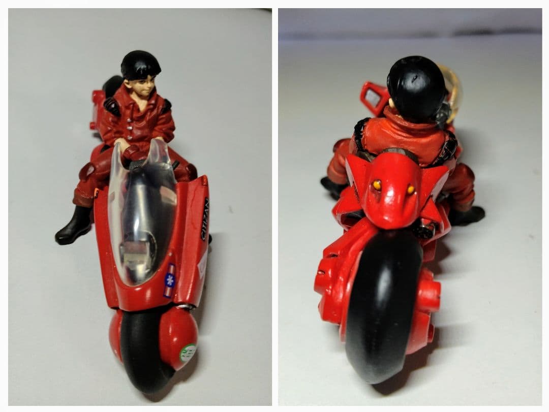 状態❌❌❌　中古本　AKIRA　1〜5巻・金田のバイクフィギュア